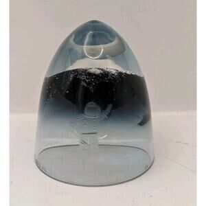 1969 Scottish Caithness Glass Colin Terris Apollo Moon Landing 3.5" Paperweight